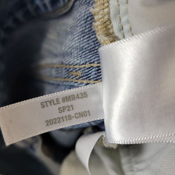 Madewell Jeans Womens 28 Blue The Perfect Vintage Jean Straight Leg High Rise - Picture 13 of 16